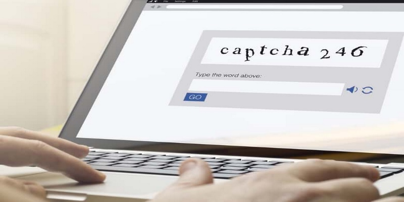 Nhập mã captcha